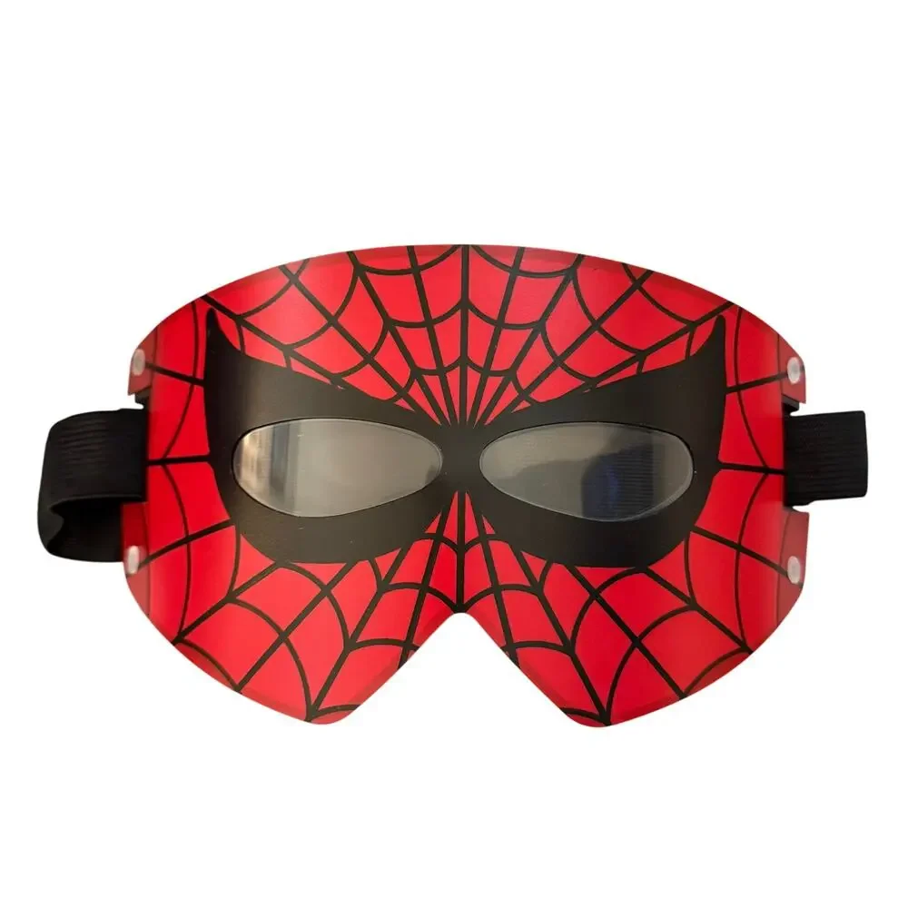 Spiderman Mask with Moving Eyes W/ Adjustable Clip for Kids/Adult/Cosplay